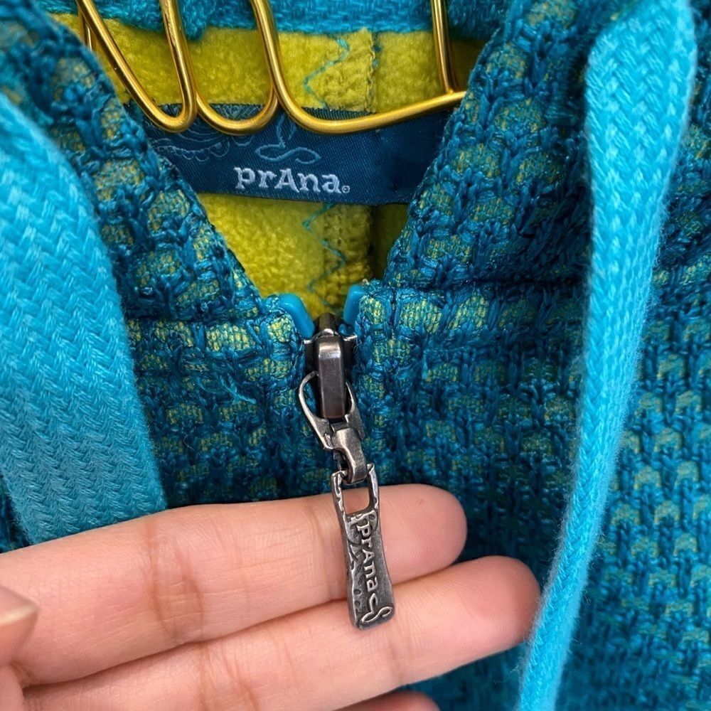 PrAna Textured Full Zip Jacket With Hood - Picture 2 of 10